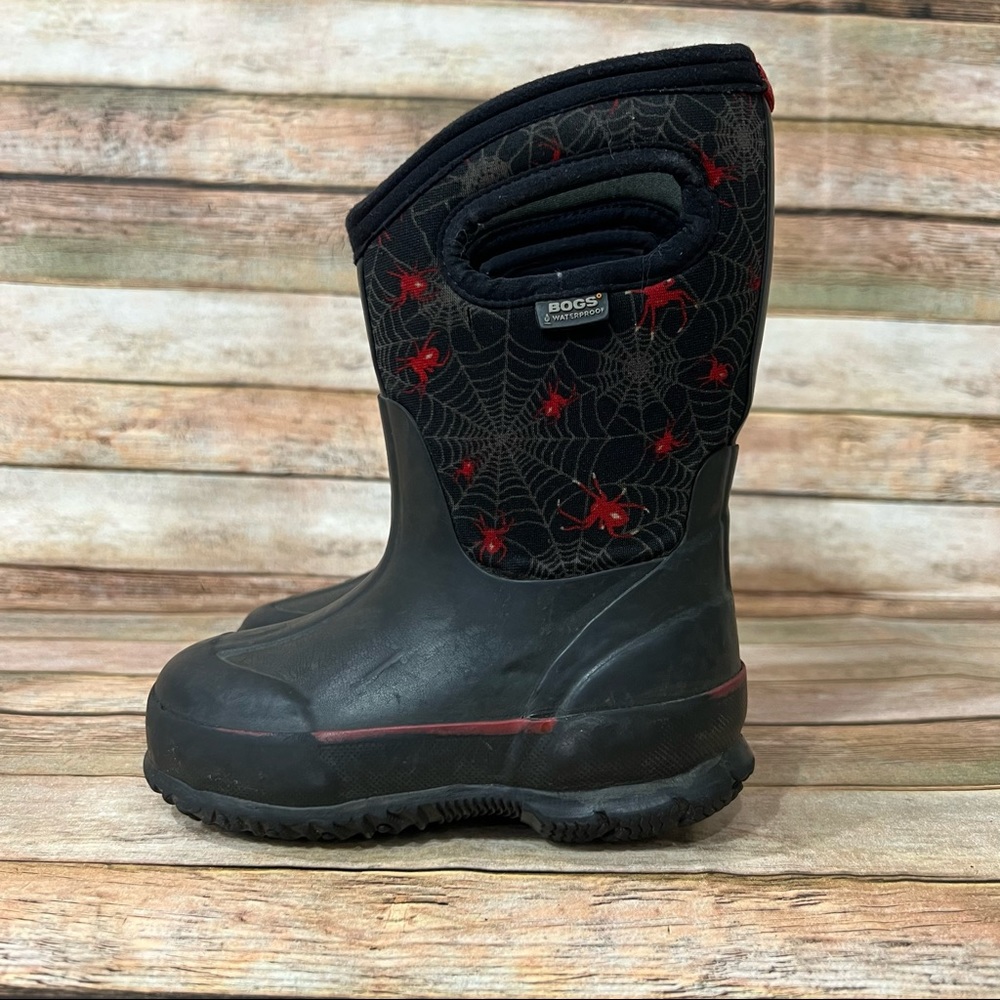 Bogs Kids Black Waterproof Boota